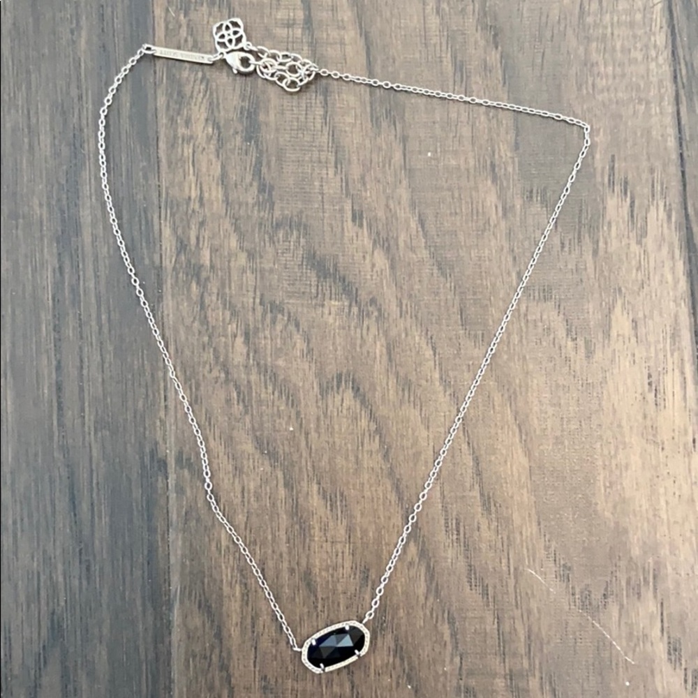 kendra scott black necklace
